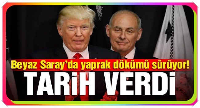 ABD’de Tramp’ın ekibinde yaprak dökümü sürüyor